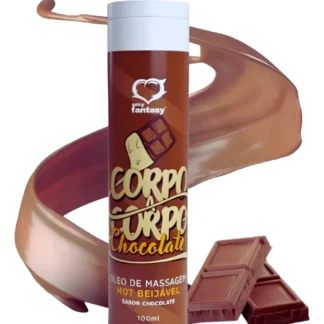 Óleo de Massagem Beijável Sabor Chocolate